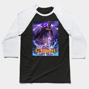 Genshin Impact Raiden Shogun Baseball T-Shirt